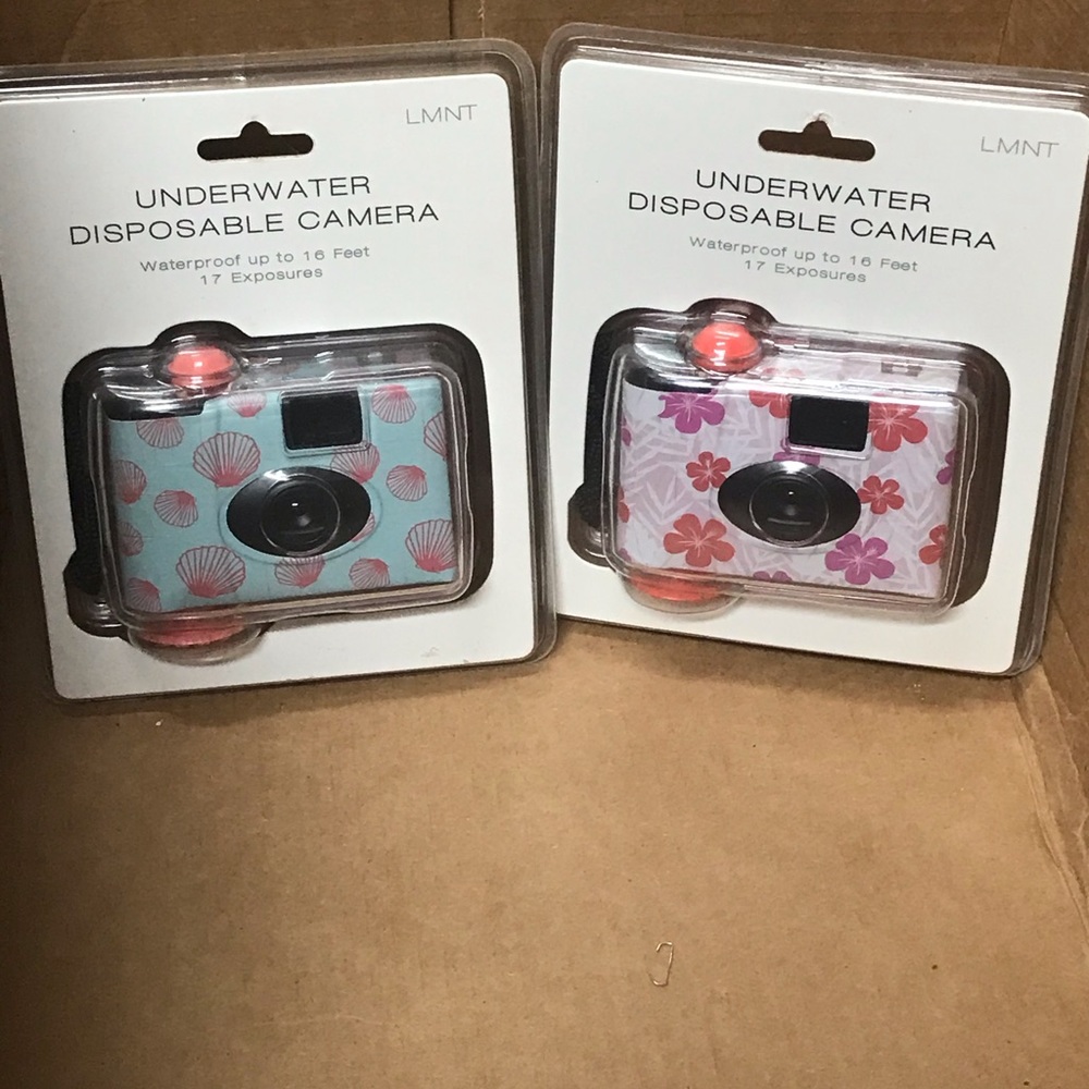Lot of Two~UnderWater Disposable Cameras